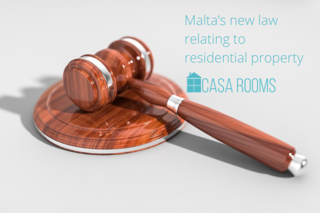 Malta’s new law relating to residential property